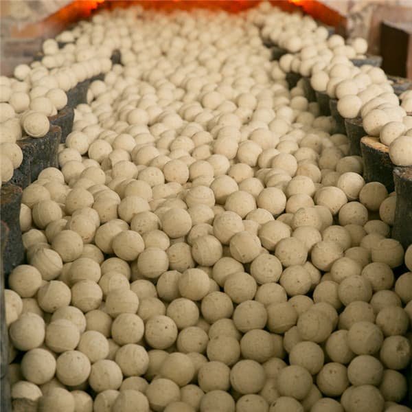 Refractory Ball for Hot-Blast Furnace